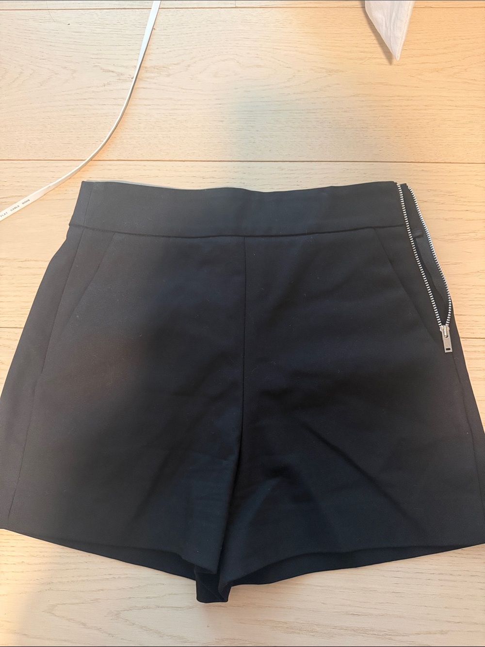 Zara black shorts